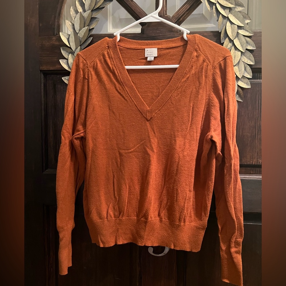 Soft v neck sweater